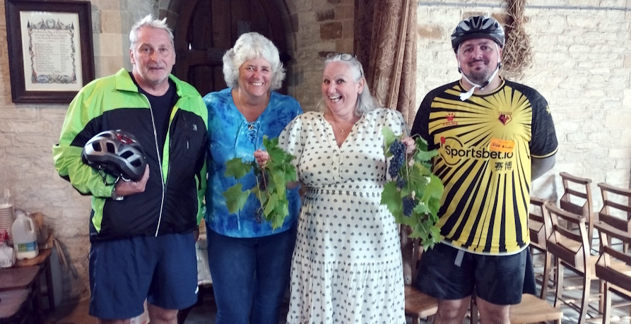 A friendly welcome at St Romwold Strixton